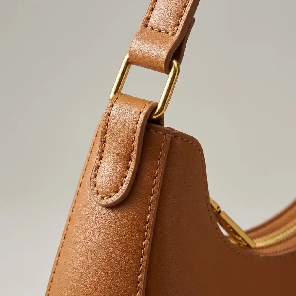 Curved Minimalist Shoulder Bag for Women